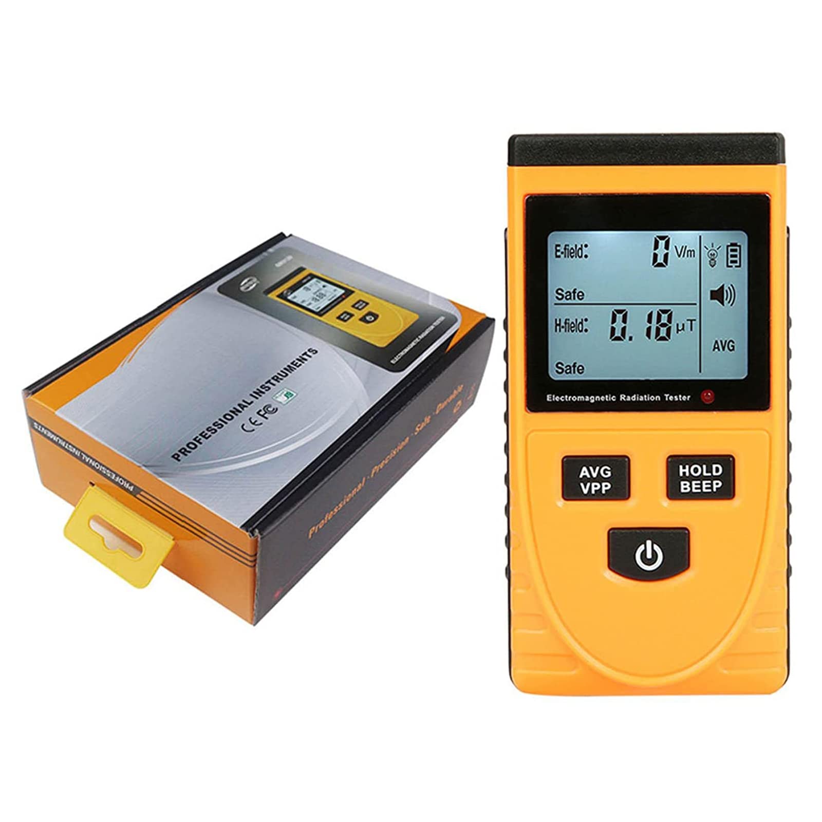 Buy HBOY Nuclear Radiation Detector Geiger Counter,Portable EMF Meter