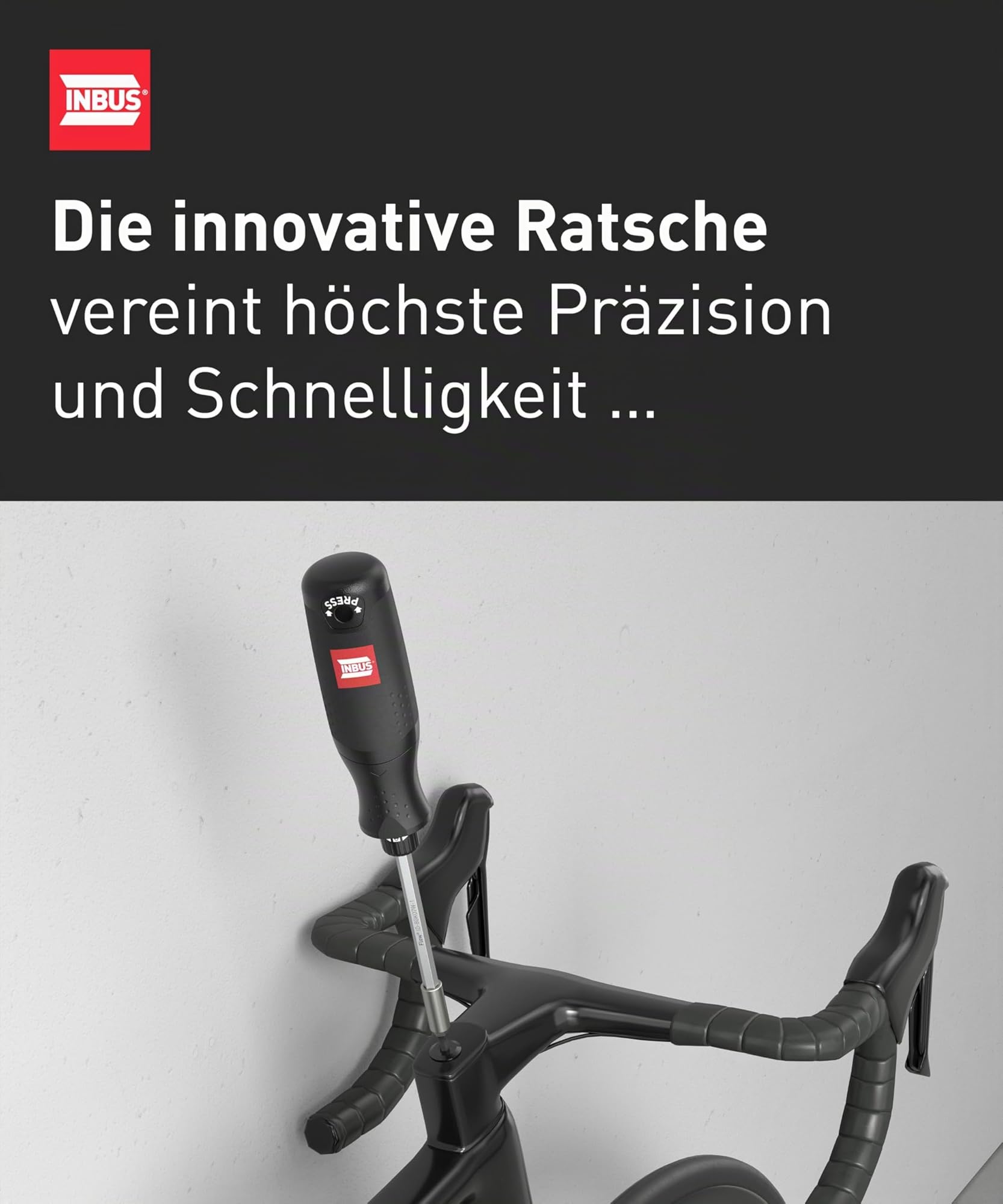 INBUS® Destornillador Flow® incl. 12 puntas (Made in Germany) | (ID: 73424)