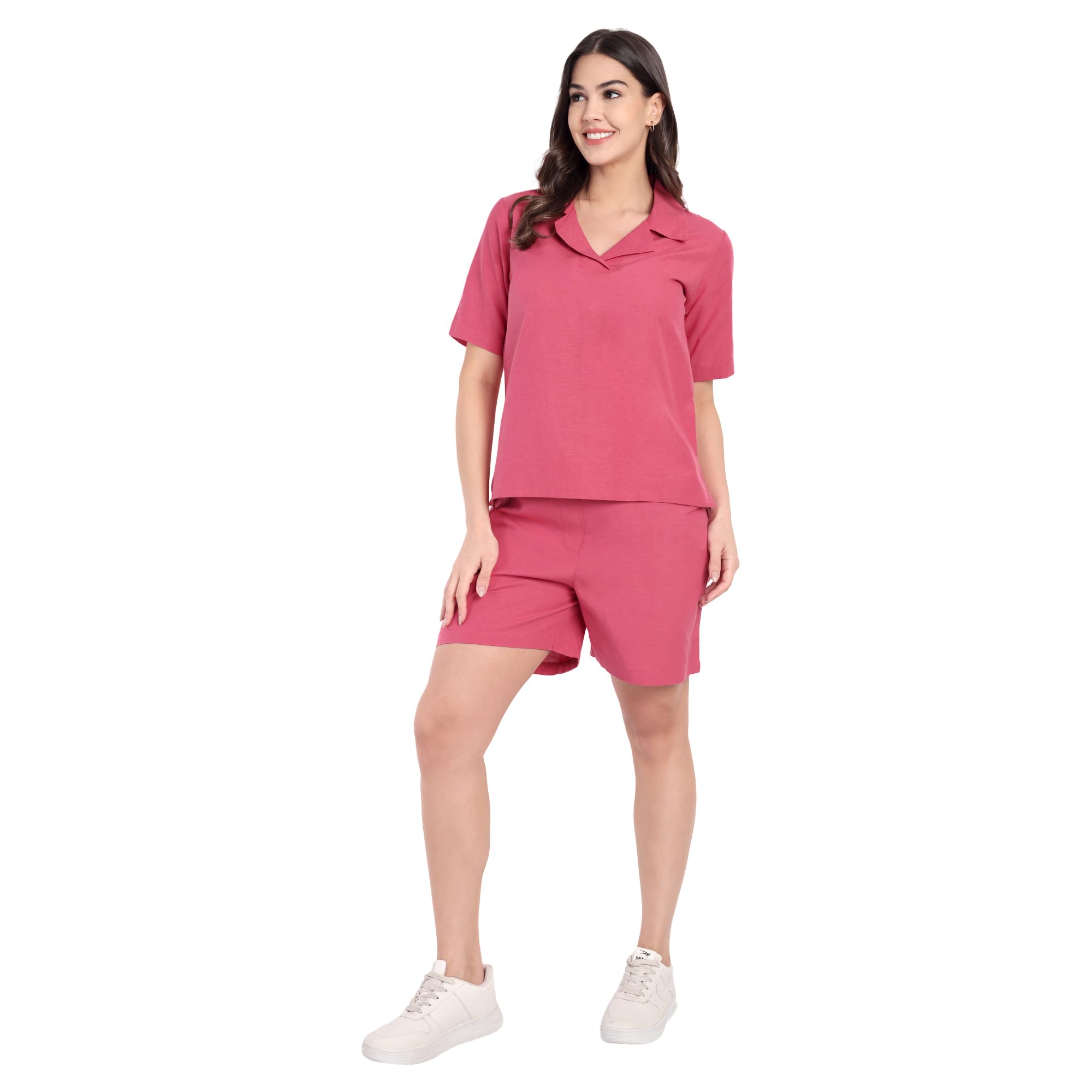 Womens Korean Night Dress || Short Pyjama Set || Korean Nightsuit || Women Nightwear || Women's Dress Set ||-picture-20