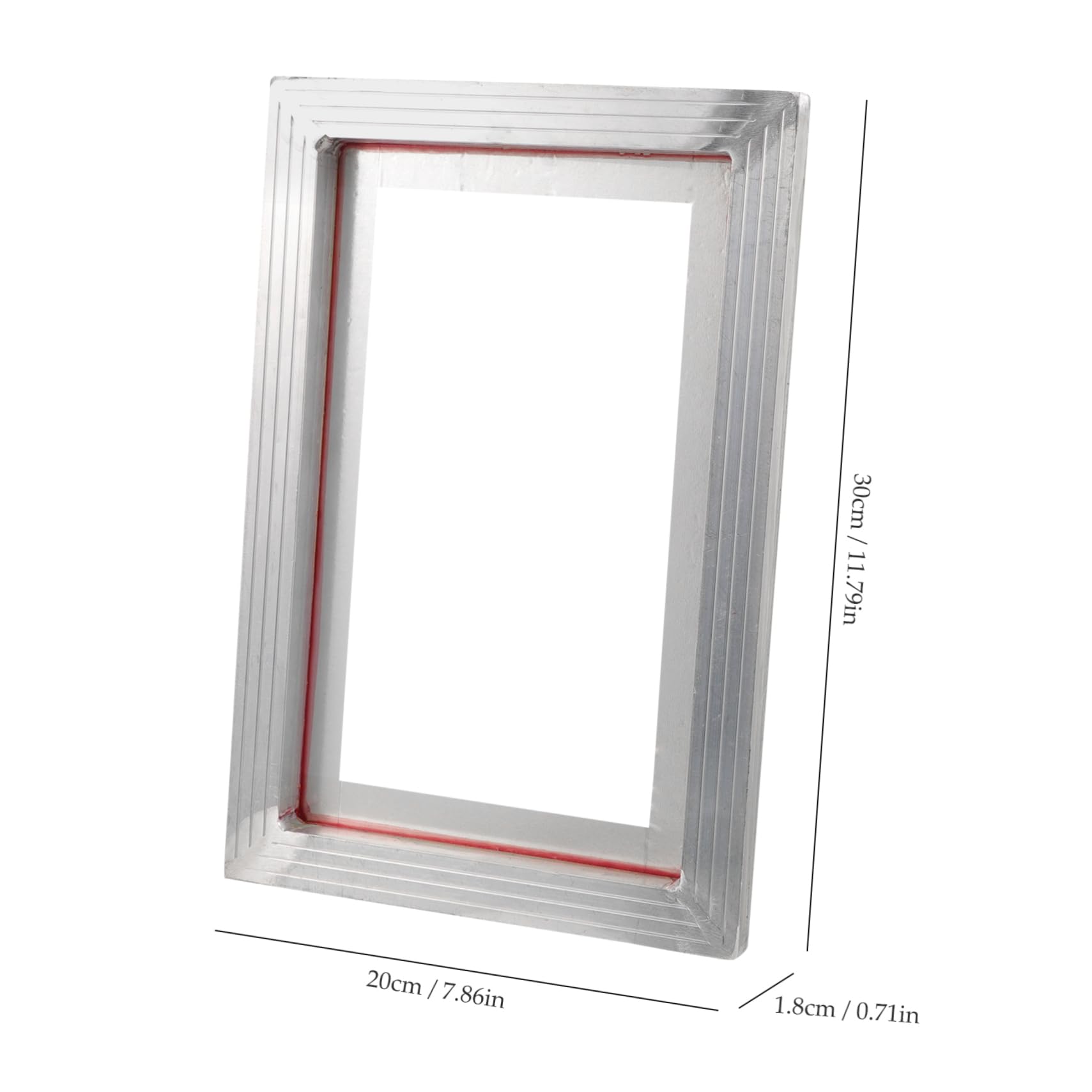 PLAFOPE DIY Frame Aluminum Frame Silk Screen Easy to Use for T-Shirt Canvas and Uniforms