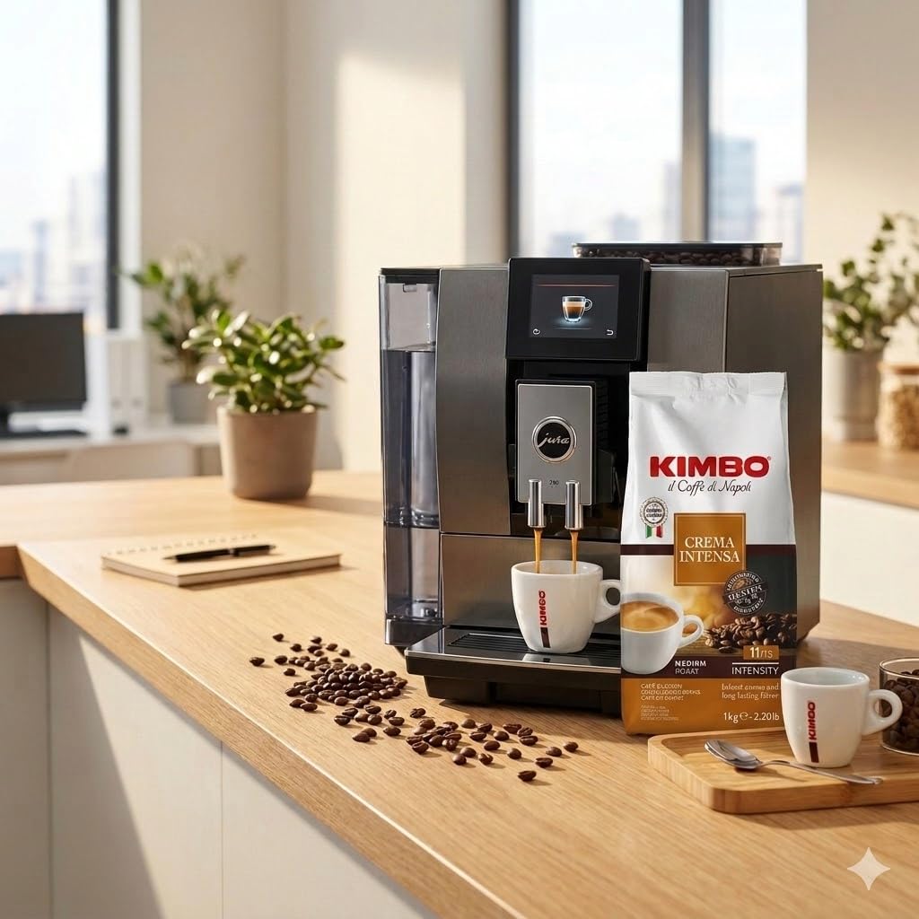 Set Degustazione Caffè Kimbo in grani: Classico, Espresso Napoli e Crema Intensa 1 kg x 3