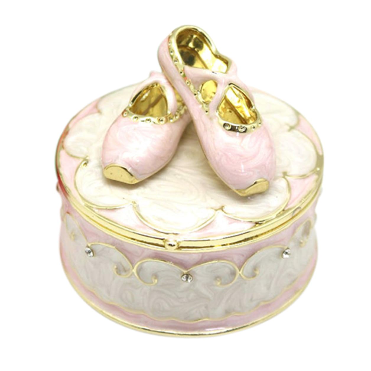 Boîte à bijoux portable rose pour vos voyages et l'organisation nomade
