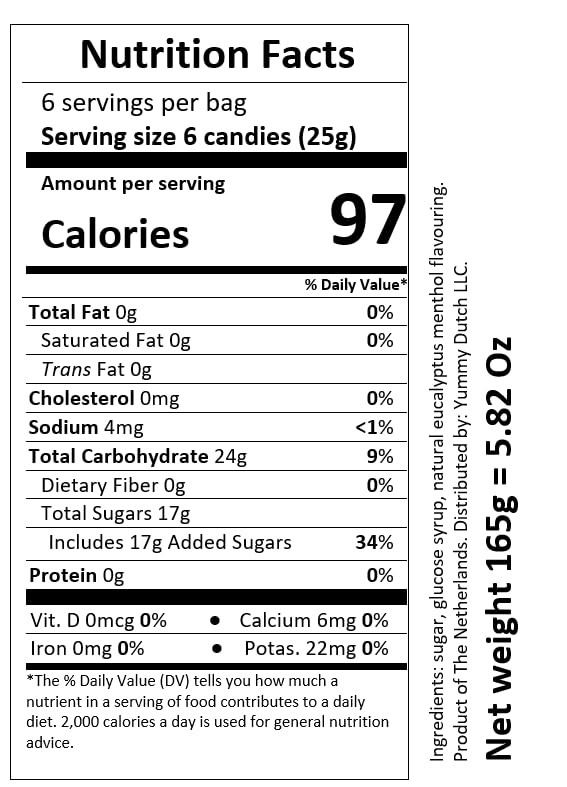 Anta Caramelo Eucalyptus Menthol 165 g miniatura 6