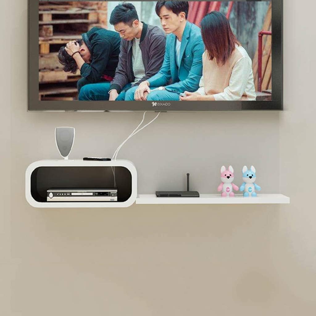 Wall Shelf Floating Shelf Wall-mounted TV Cabinet Set Top Box Router ...