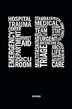 ER Emergency Room Notebook: Emergency Medicine ER Doctor Nurse Tech Blank Lined Journal