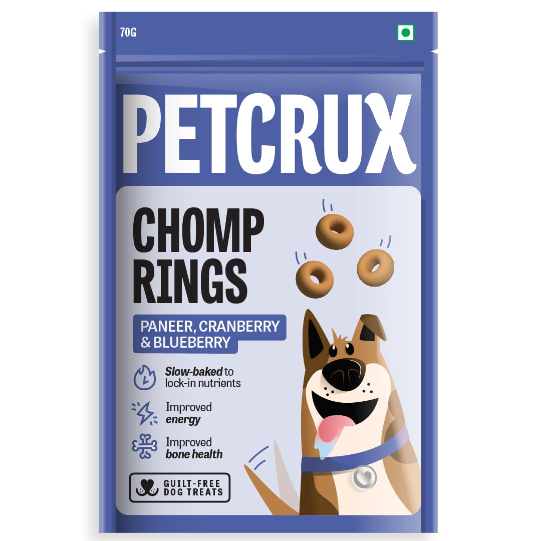 Petcrux Cheese, Cranberry & Bluberry Vegetarian Dog Treats, 70g (B0D4KFCSNR) Amazon Price History, Amazon Price Tracker
