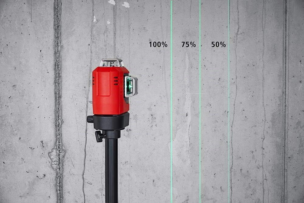 Leica Lino L6G, Nivel Láser verde 360° autonivelante batería Li Ion