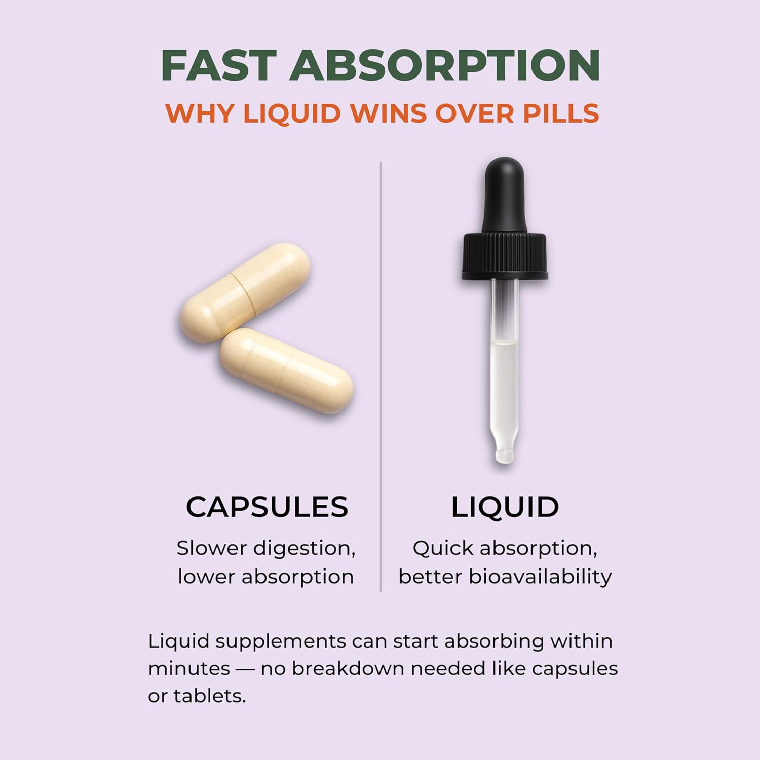 Liquid Biotin 10,000 mcg with Vitamin C – High Potency Hair, Skin & Nail Support – Fast Absorption Biotin Drops – 60 Day Supply – 2 oz - Image 5