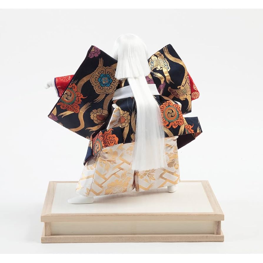 Amazon.co.jp: 久月official 日本人形 連獅子 7号 D7146-Z-US