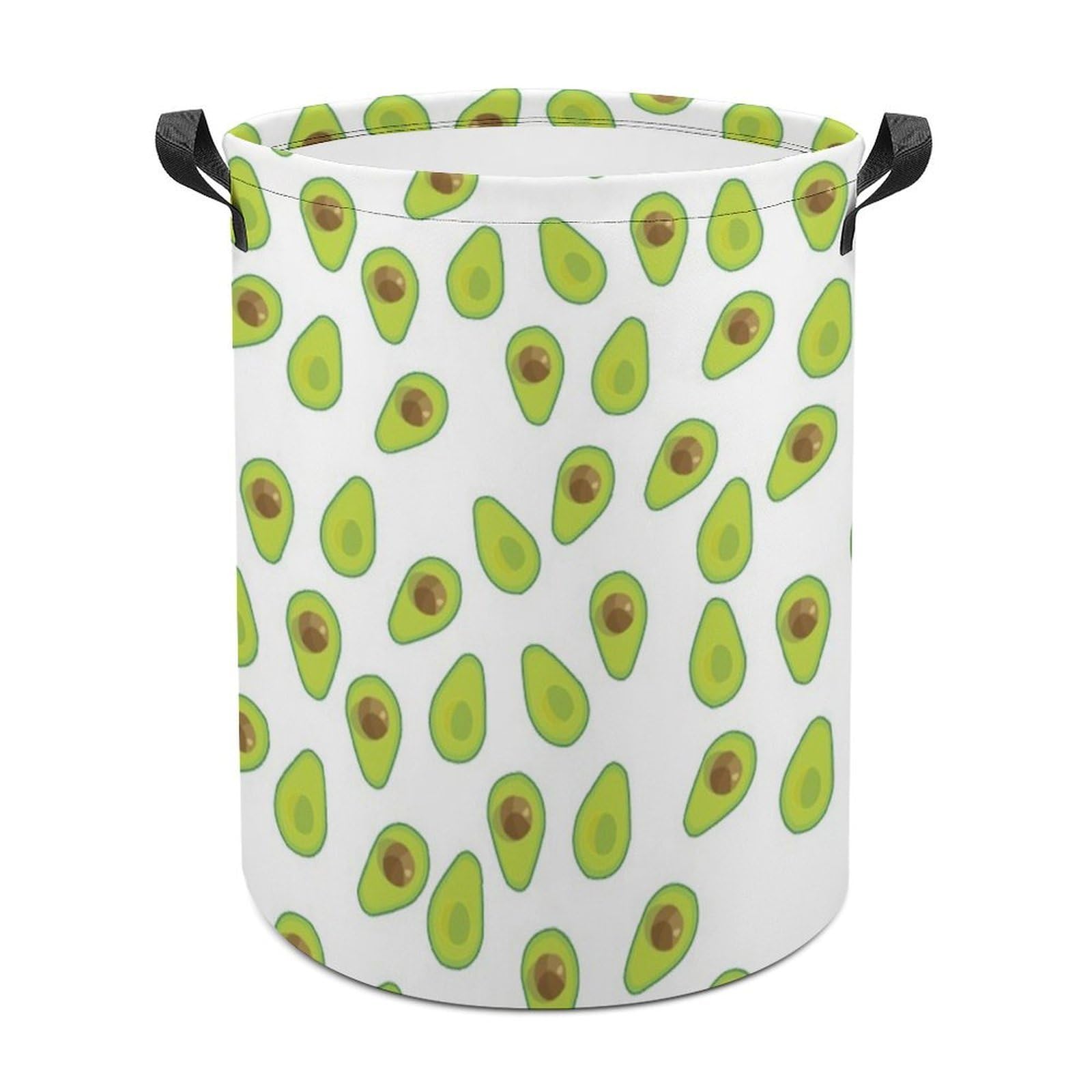 MHYRAC Laundry Hamper, Avocado Laundry Basket, Washing Basket with Handle