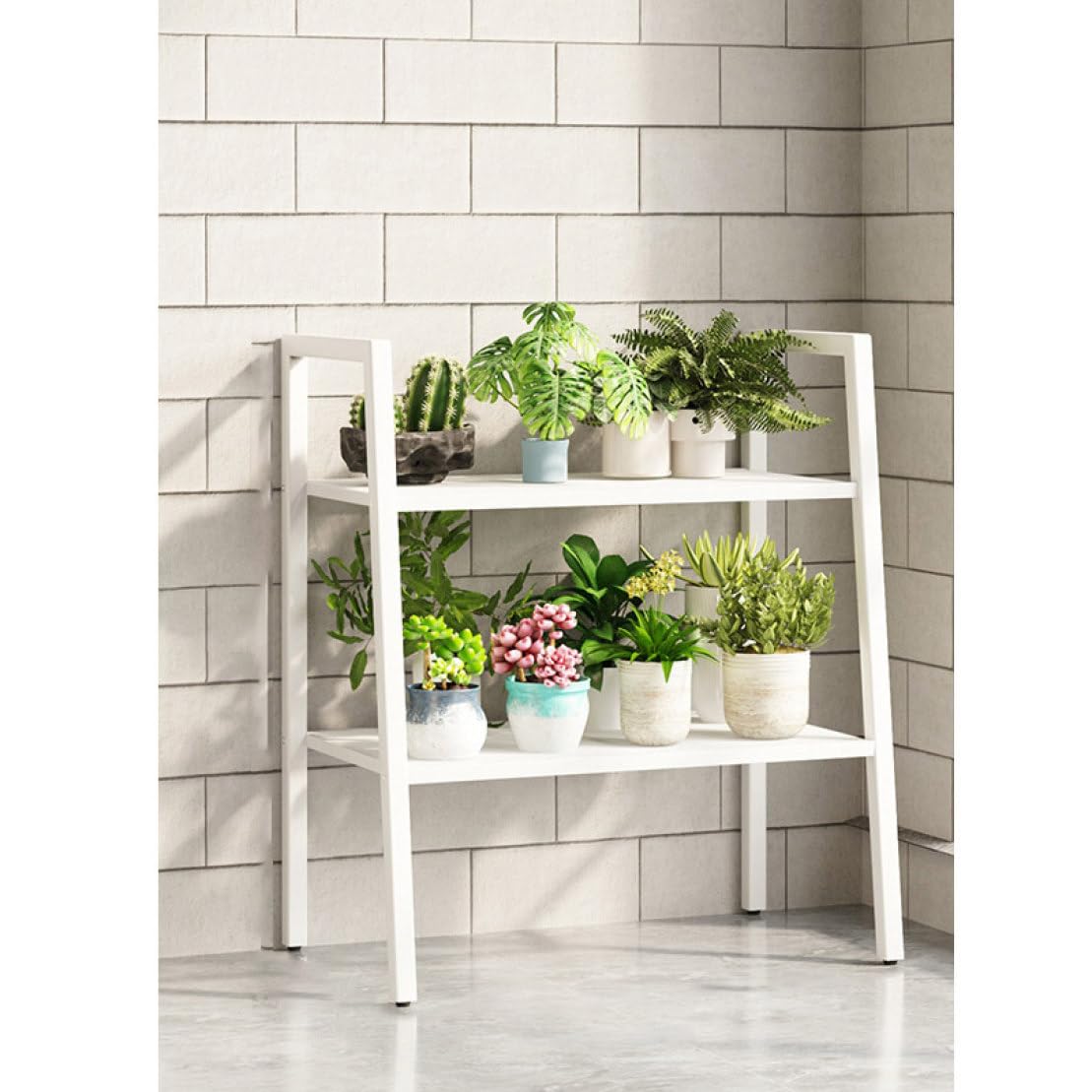 Amazon.co.jp: [GZGZ] ガーデンラック プランタースタンド 3段 幅35cm