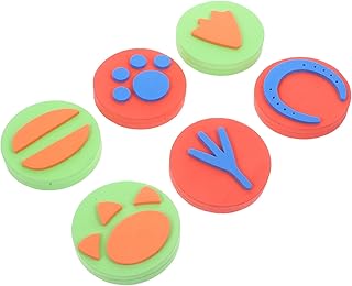 Cat Claw Tool 6pcs Rubber Stamp Stamps for Stamps Tools for Envelope Stamp Alphabet Stamps for Art Craft Stamp Early Education Tools Painting Seal Vintage Kid Animal