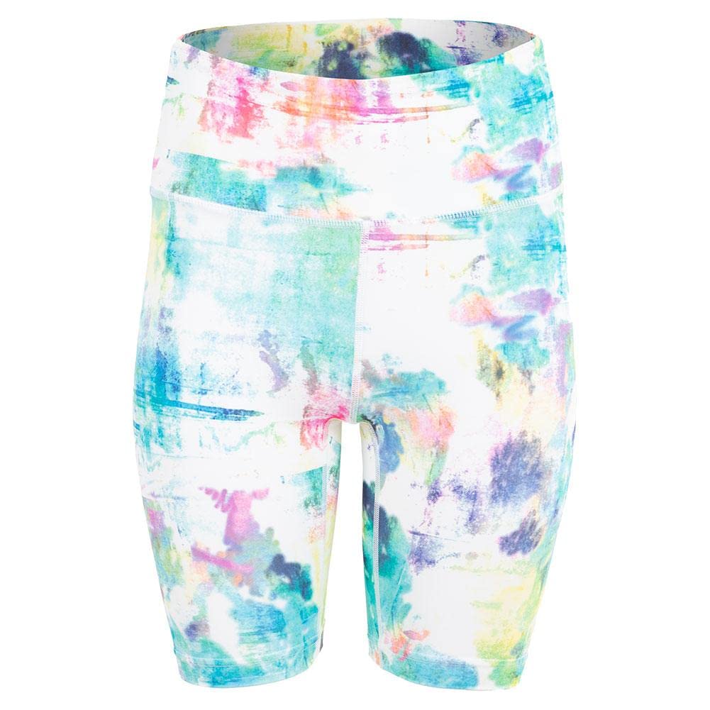 FilaWomen`s Forza 10 Inch Performance Short Tie Dye White