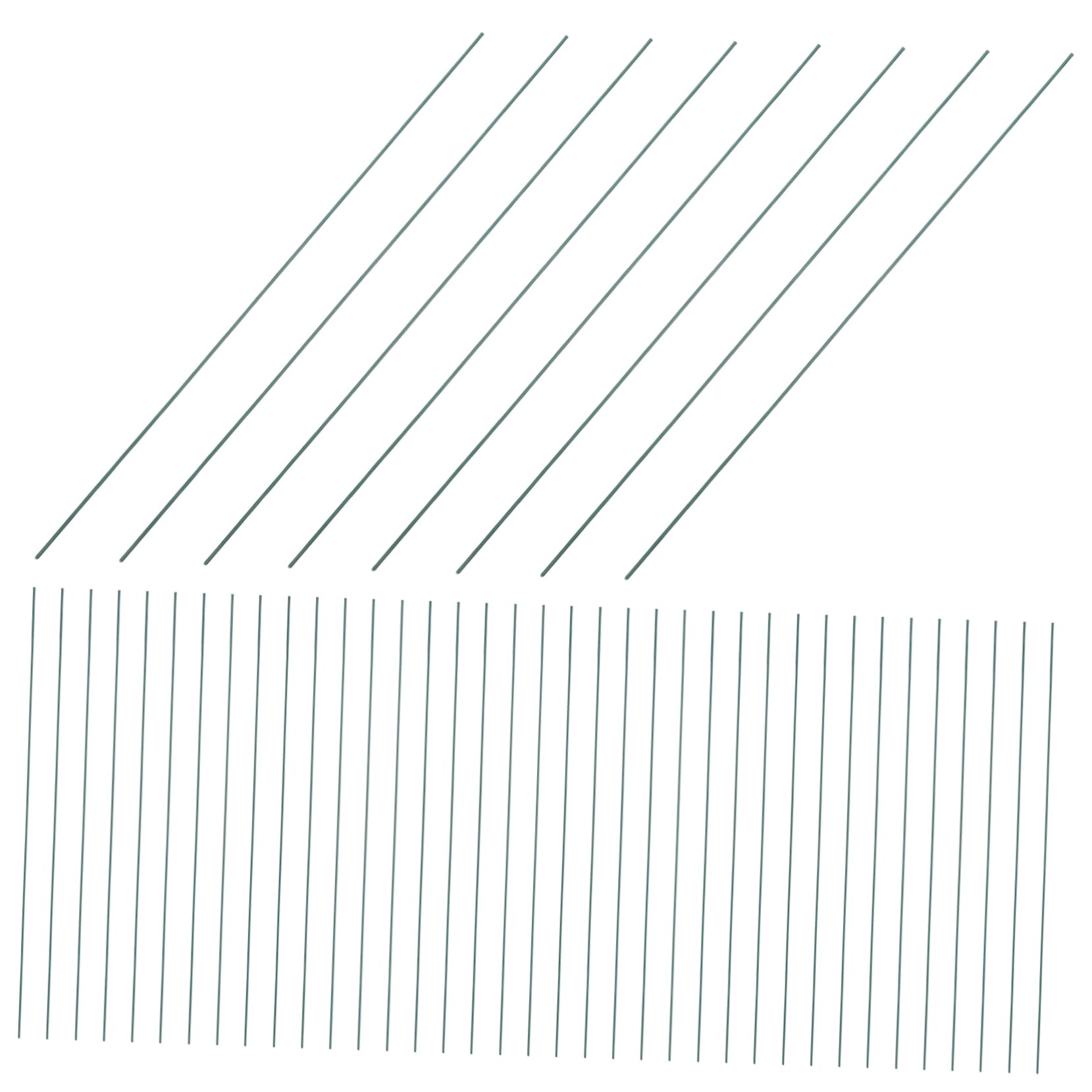 KONTONTY Flower Twisting Rod Handmade Flower Stems Strong Iron Wire for DIY Floral Creations