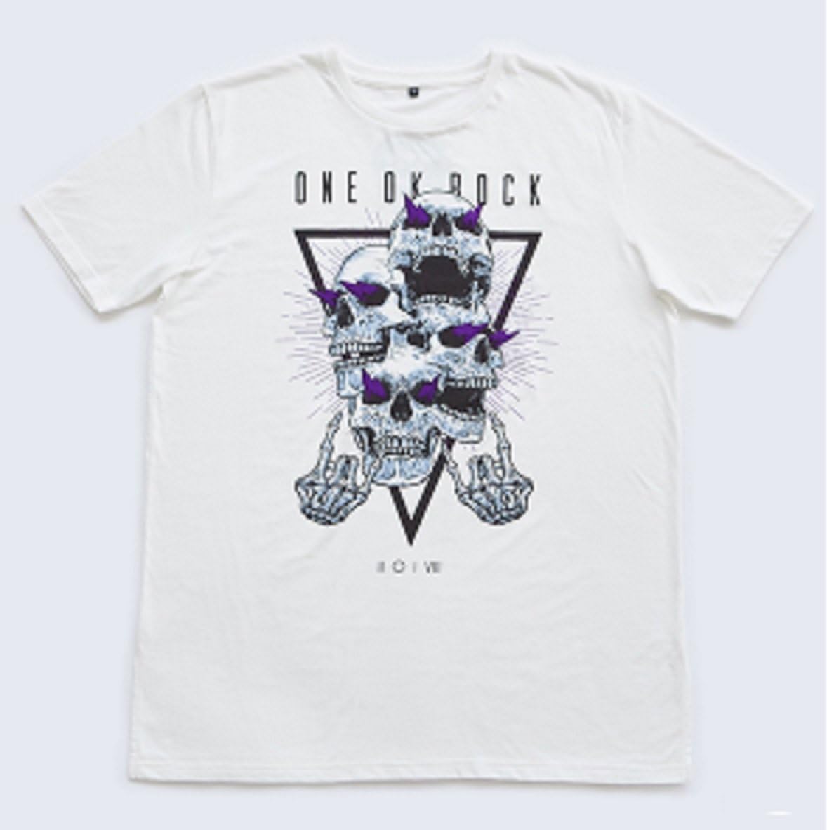 Amazon Co Jp One Ok Rock ワンオクロック 18 Bigtシャツ ビッグ Tシャツ Mサイズ スカル ワンオク Mサイズ 服 ファッション小物