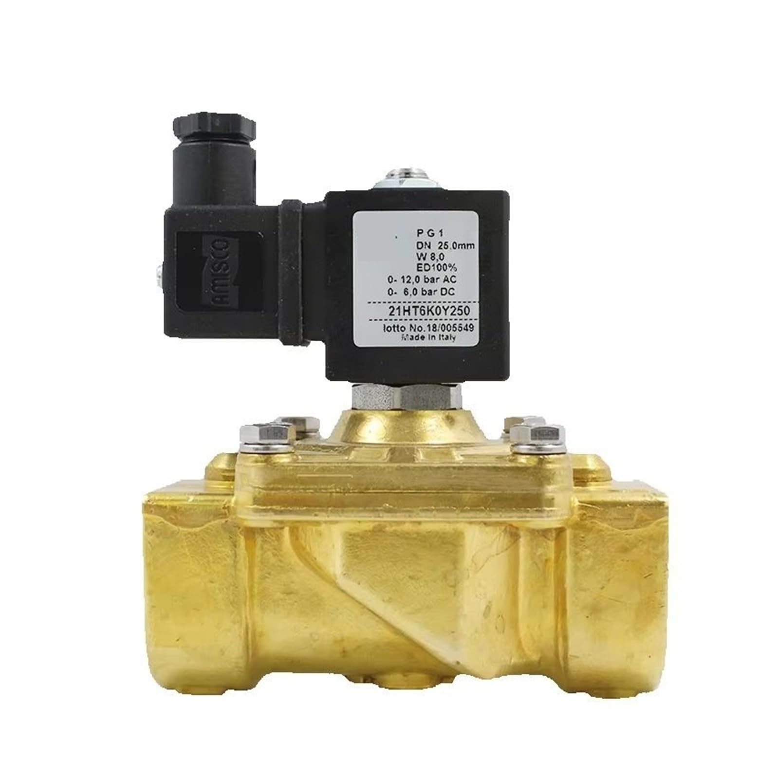 MXXDMOPD 21HT6K0Y250 21HT4K0Y160 21HT5K0Y160 Solenoid Valve 2/2 Way N.C. Combined Operation Brass Body ac24v dc12v(Ac24v,21HT6K0Y250)