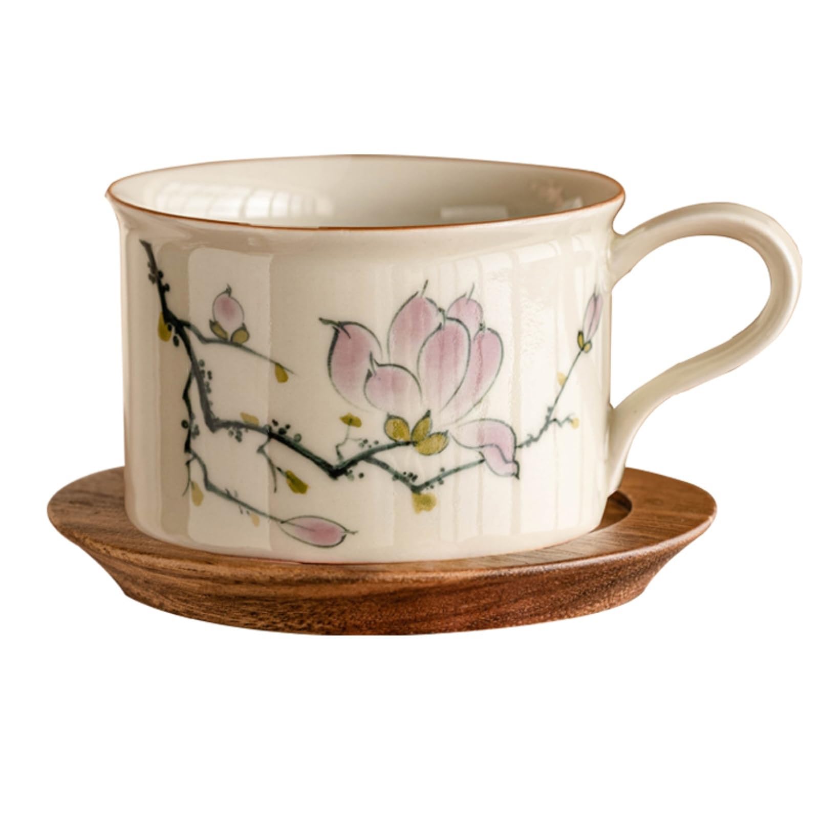 Ceramiczne kubki i spodki 125 ml/113.4 g chiński dom biuro herbaciarnia hospitality-Cup+spodek+łyżka [pudełko] -125 ml