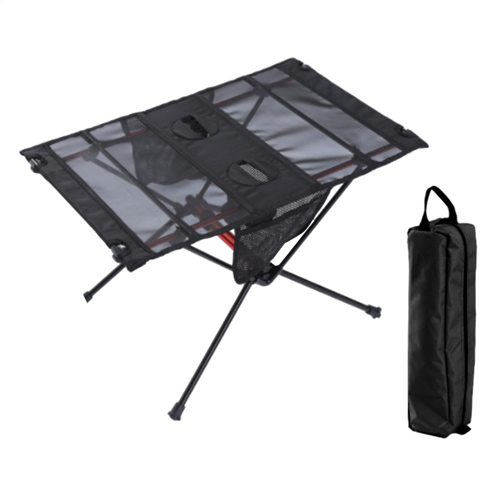 Tavolo da campeggio pieghevole | Tavolo da spiaggia pieghevole compatto portatile – Tavolino da campeggio tavolo pieghevole con borsa portaoggetti per campeggio, picnic, | Tavolo Per Barbecue Pieghevole Per Interno Esterno Terrazza Giardino Cortile Spiagg
