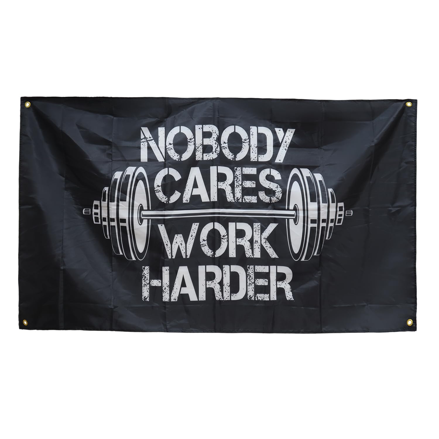 "Good" Motivational Gym Flag Banner - 3x5 Feet, Durable Polyester With Grommets For Wall Decor - View #5
