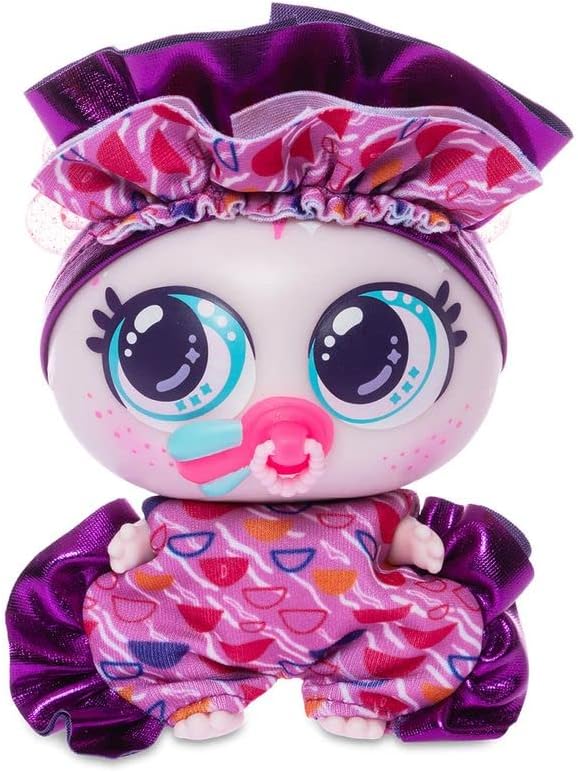 Miniatura 3 de Nerlie Ropa Neonate Aquanerlie Aquamerito Ropa de ropa Brillante Morado y Rosa Moden Motiff Motiff Romper y Sombrero KSI-Merito Glu Glu por