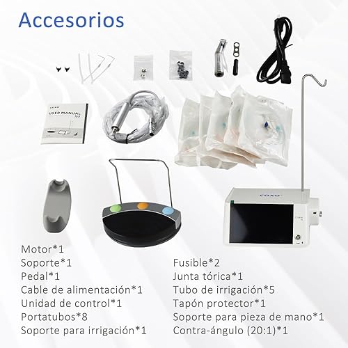 Miniatura 8 de C-Sailor Pro Denta Sistema de Implante Quirúrgico Motor sin escobillas Pantalla táctil de alta potencia