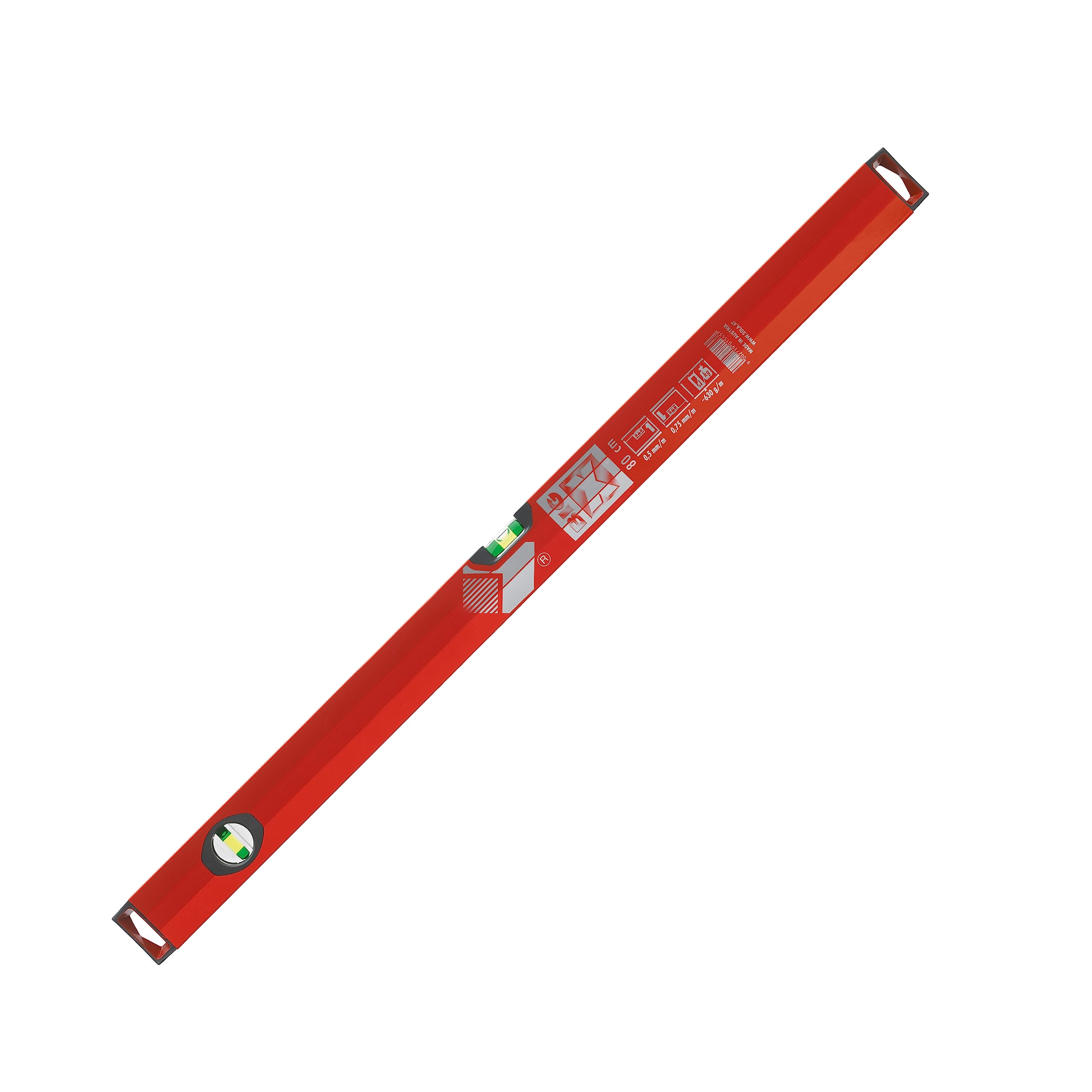 Karl Dahm Sola Livella a Bolla 100cm l Livello a Bolla di Precisione in Robusto Alluminio l Strumento di Misurazione Professionale con Sistema a Bolla Perfezionato – 11293