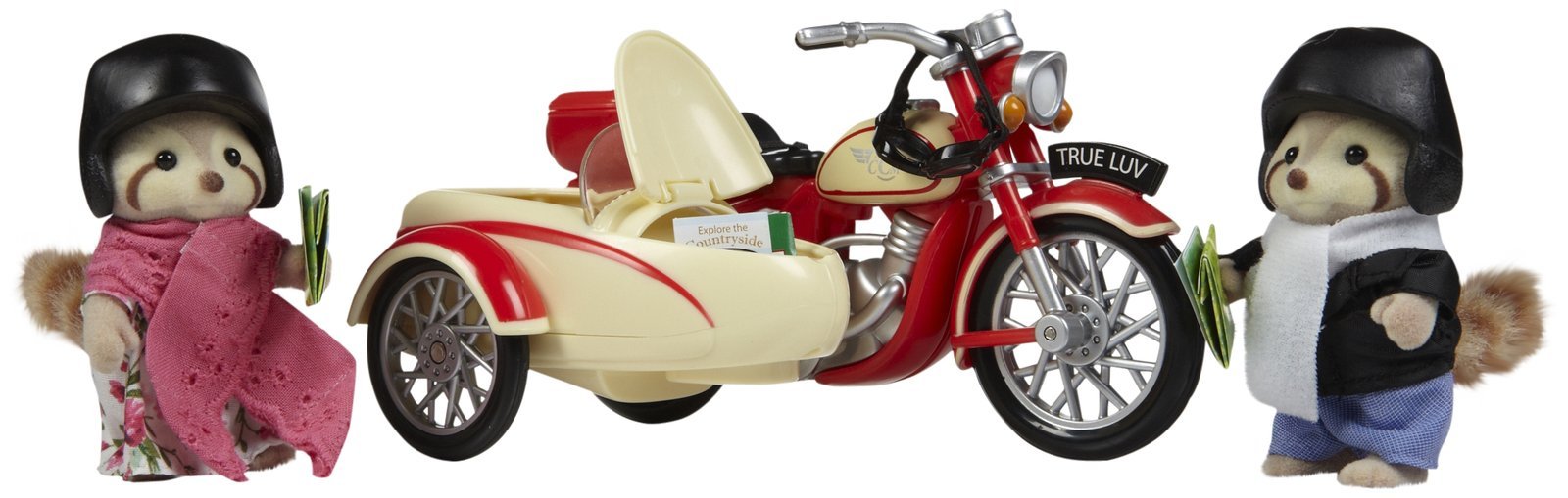 シルバニアファミリー サイドカー　人形付き Amazon.co.jp: 海外輸入品 シルバニアファミリー 正規品 未発売 ドール