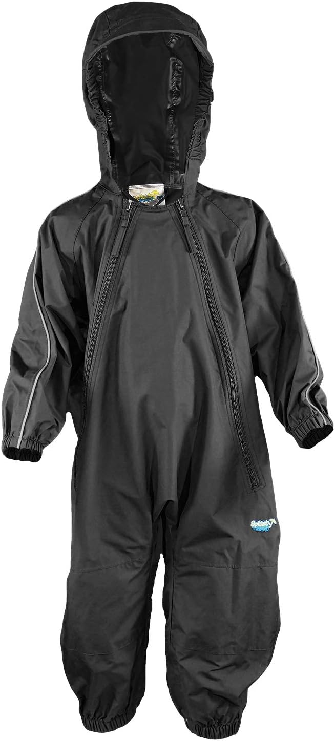 Splashy Waterproof One Piece Rainsuits and MudStopper Coveralls for Kids