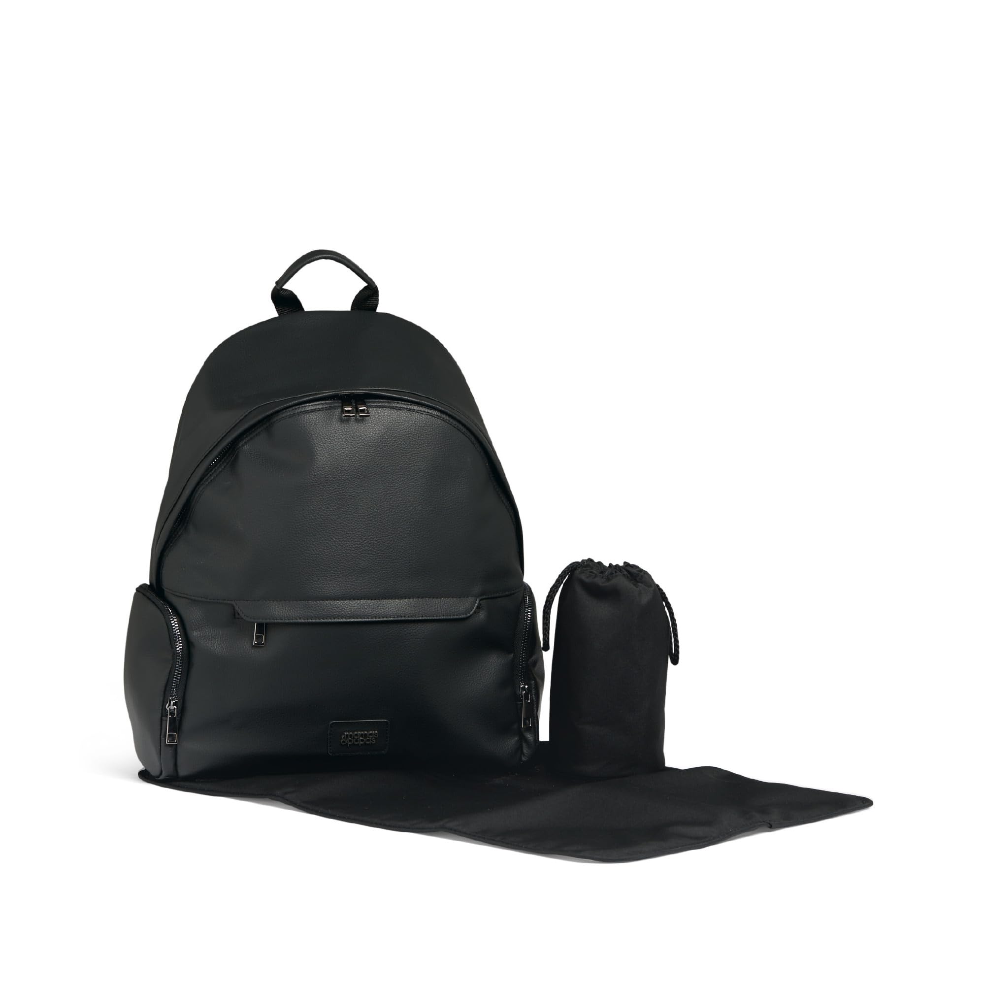 Mamas & Papas Ocarro Luxe Rucksack Wickeltasche, Schwarz