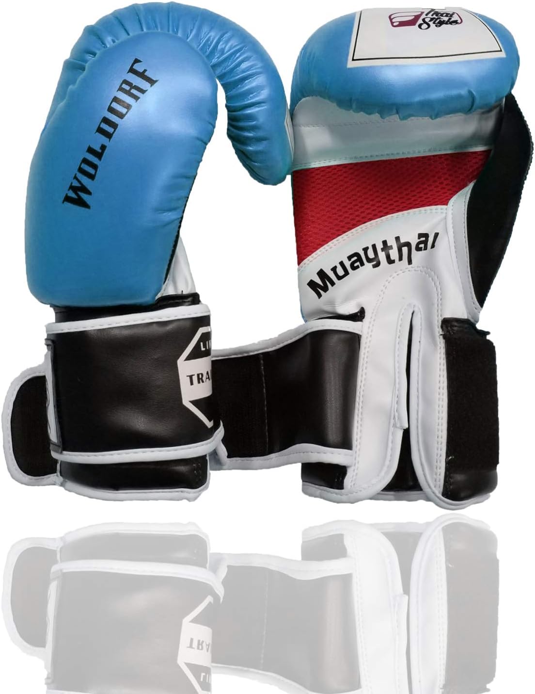 Professional Boxing Gloves Muay Thai MMA Training Leather Mitts for Heavy Fighting Sparring Ego Gloves for Punching Bag Thai Pad Focus Pads Double End Ball Punching and Grappling Dummy