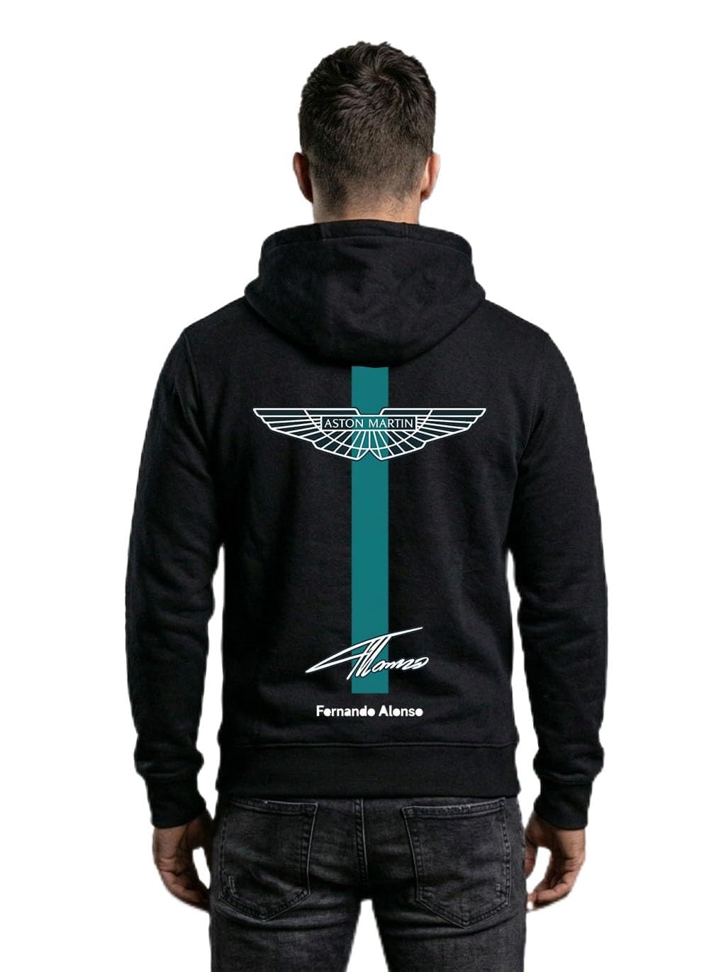 Mens Full Sleeve Graphic Printed Hooded Sweatshirt | F1 Racing Car Graphic Back Print Hoodies | Winter Wear for Men and Women-image-13