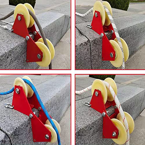 Cable Puller Sheave; Low Voltage And Network Cable Installation Pulley; Heavy Duty Cable Pulleys; Wire Pulling Rope #TOP5