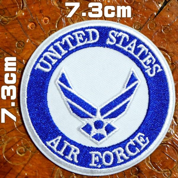 Amazon.co.jp: 刺繍ミリタリーワッペン【U,S,Air Force Symbol