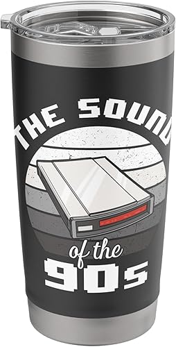 90s Nostalgia Retro 90s Dial Up Internet Vintage Stainless Steel Insulated Tumbler