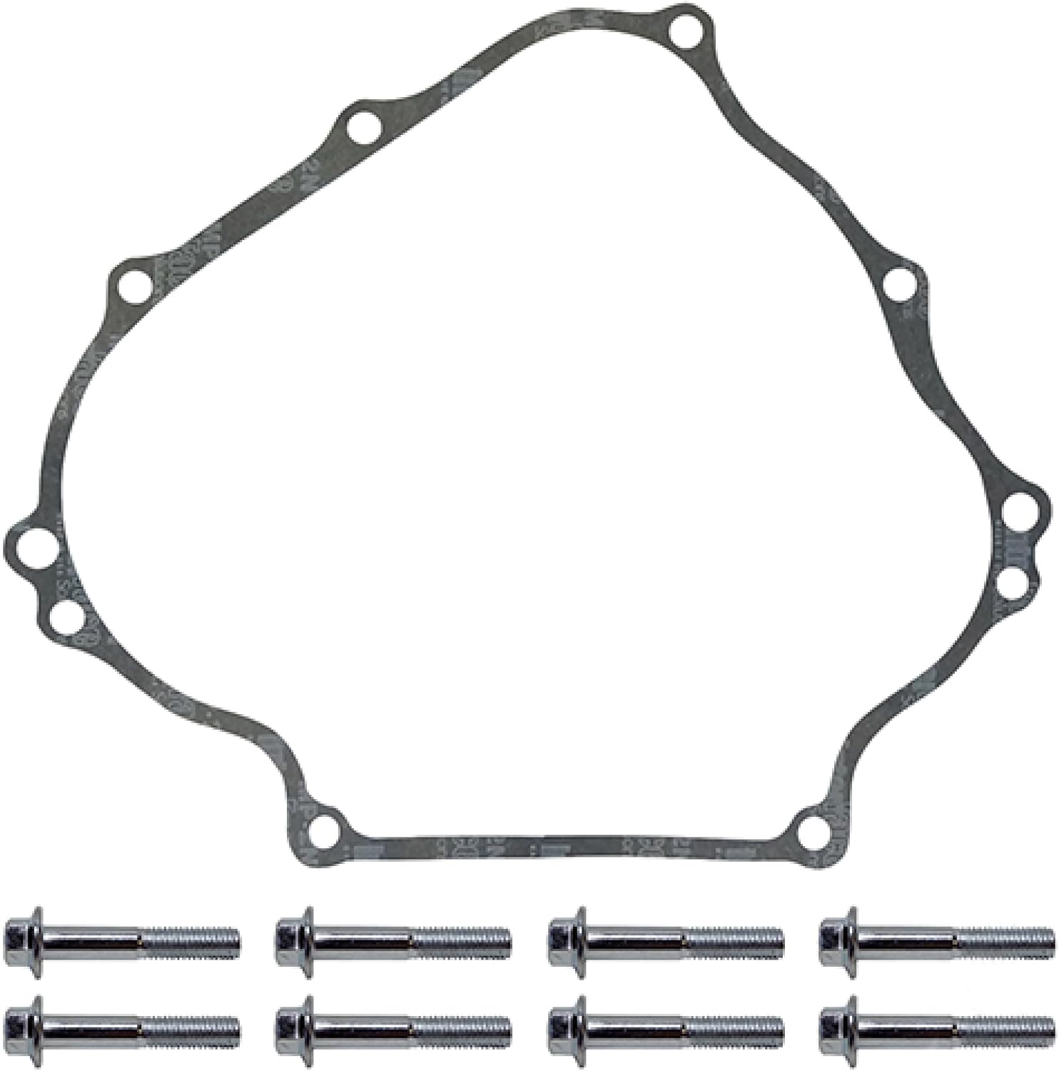Red Hawk ENG-231 Crankcase Gasket Compatible with/Replacement for E-Z-GO RXV 2008 and Newer, Gas 603512 Golf Carts