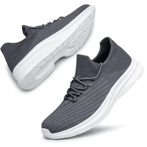 vibdiv Scarpe da ginnastica da uomo per camminare, tennis, palestra,