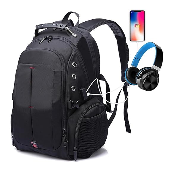 Concept Kart Bange 1905 Multifunctional Travel Bag Anti-Theft Laptop Backpack For Men |40L Fit For 16 Laptop |Dual Charging Port, Audio Jack |Luggage Sleeve |Multi Compartment Bag For Trekking