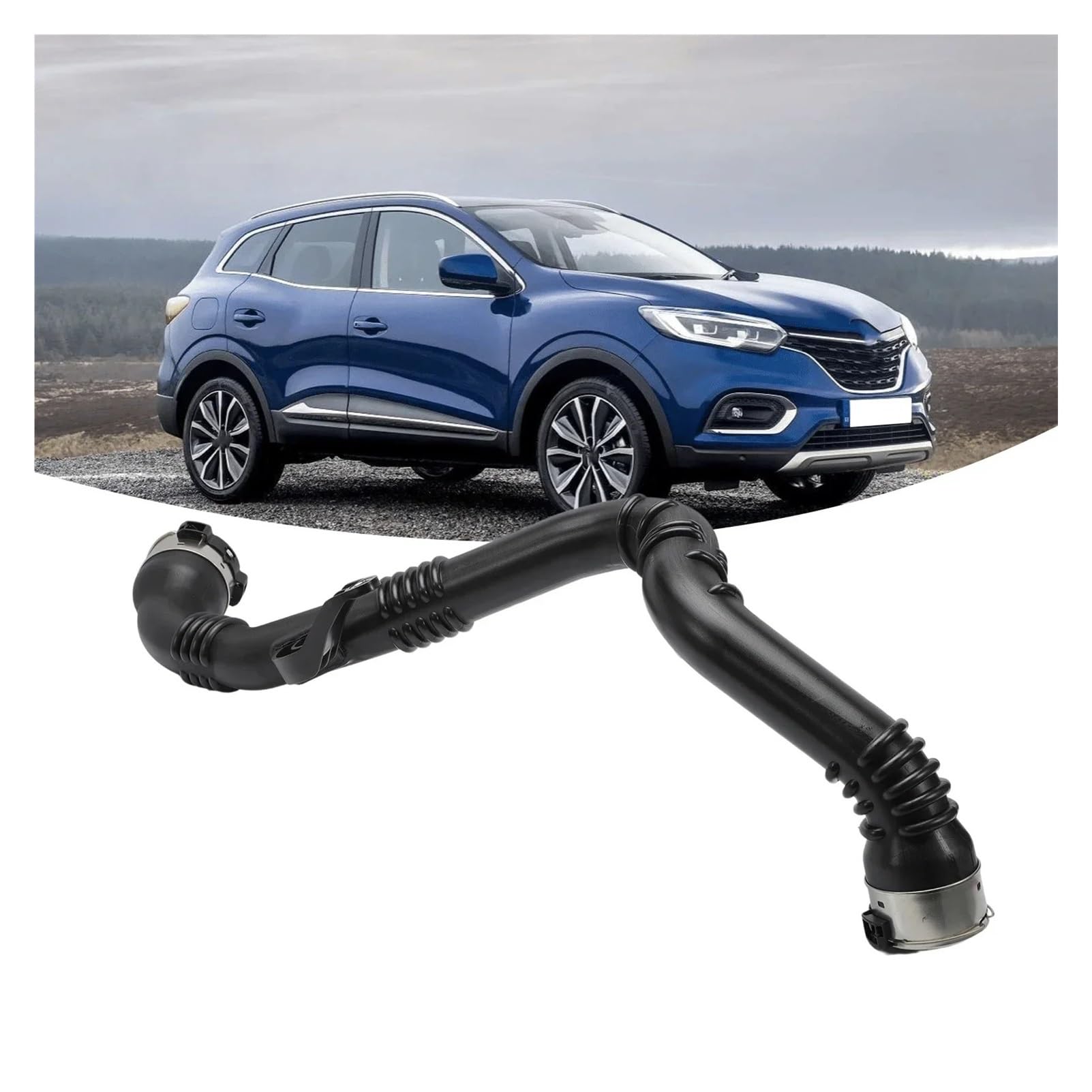 Ladeluftkühlerschlauch ersetzen 55/65 mm Schlauch kompatibel mit Nissan Qashqai kompatibel mit Renault Kadjar Megane Grand Scnic 144602443R 144608957R 1446000Q1B