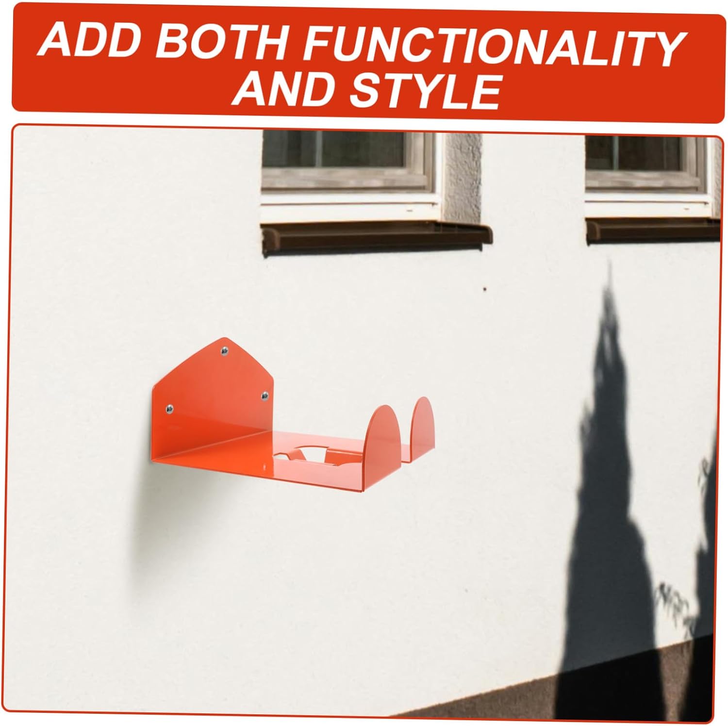 Gatuida Heavy Duty Garage Tool Hanger Wall Mounted Utility Hook for Garden Power Tools Multipurpose Storage Rack Organizer for Shed and Garage Orange Hook