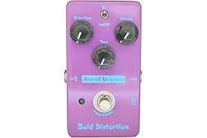 Experience Unparalleled Distortion with Bold Distortion Guitar Effect Pedal