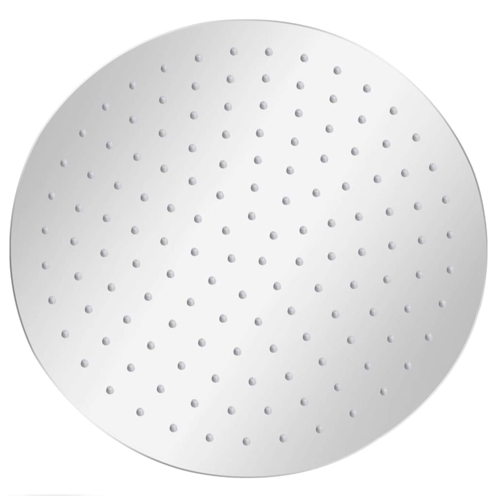 Tidyard Testa Doccia a Pioggia in Acciaio Inox,Soffione Doccia a Pioggia,Doccia Fisso,304 50x30 cm/25x25 cm/30x30cm/20x20 cm - Nera/Silicone