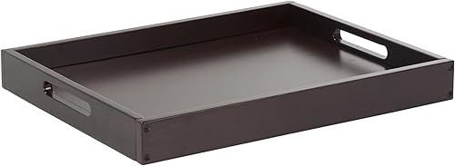 Miniatura 8 de COSCO Vinotero plegable de madera con bandeja extraíble, espresso