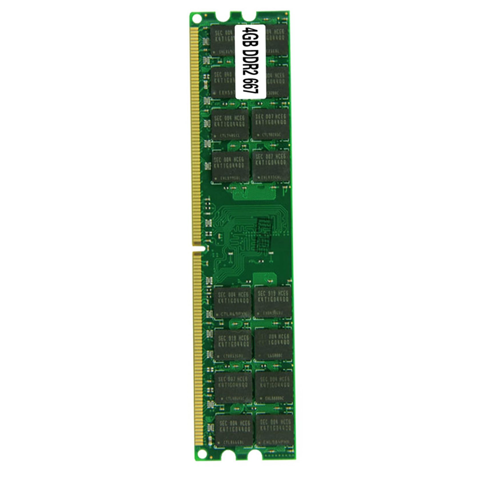 3X Modulo di Memoria RAM DDR2 da 4 GB Ad Alta capacità, 240 Pin PC2-5300, 667 MHz, Ad Alta Frequenza, per Computer Desktop
