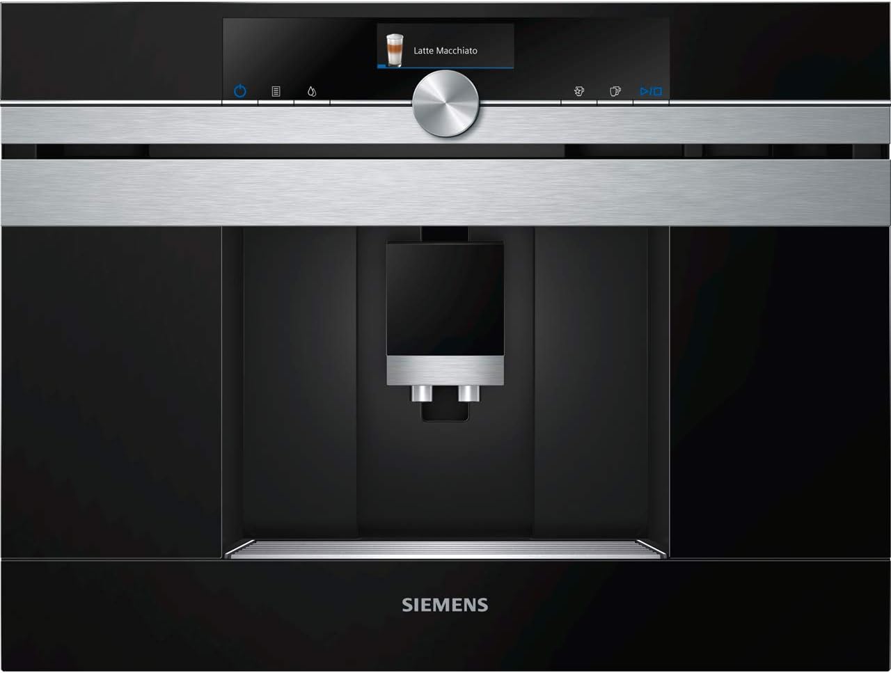 Siemens CT636LES6 macchina per caffè Incasso Macchina per espresso 2,4 L Automatica Siemens CT636LES6 macchina per caffè Incasso Macchina per espresso 2,4 L Automatica