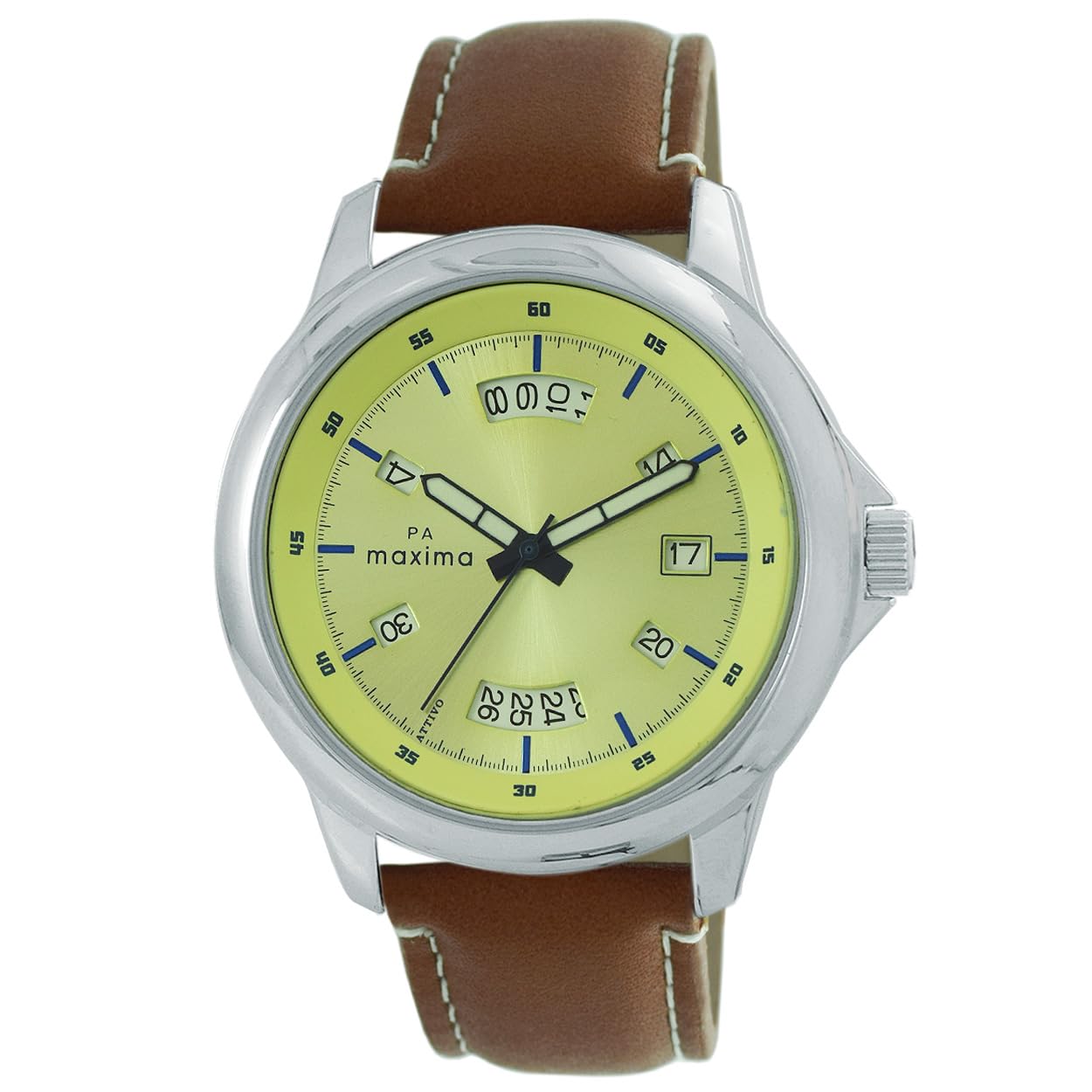 Maxima Attivo Gents Watch 58591LMGI (B0CTKFCXVR) Amazon Price History, Amazon Price Tracker