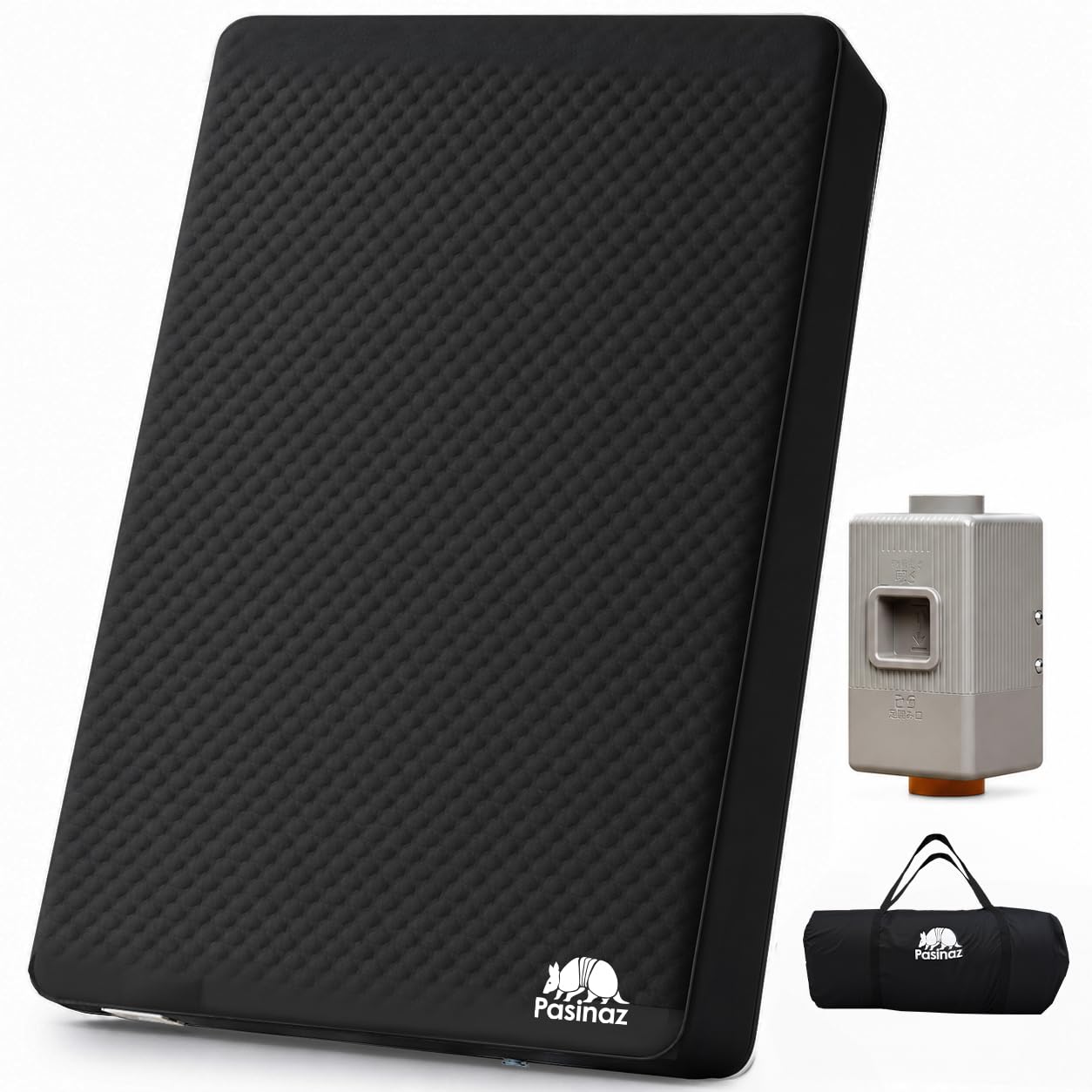 Pasinaz（パシナーズ） 電動ポンプ内蔵 厚み10cm シングル ブラック Amazon.co.jp: 【アワード受賞・人気ブランド】 Pasinaz（パシナーズ