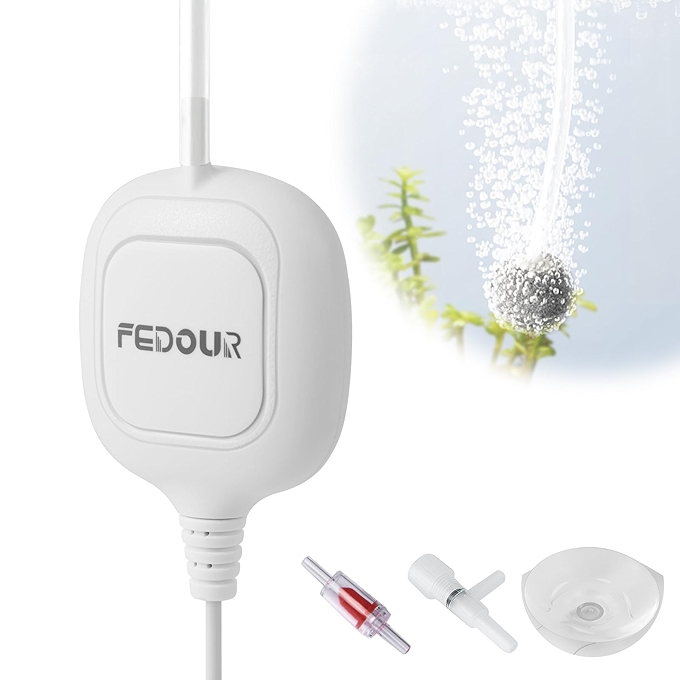 FEDOUR迷你静音鱼缸气泵水族箱增氧泵