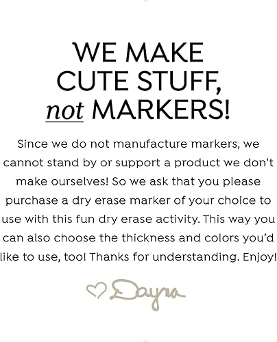 Miniatura 4 de Letrero acrílico de borrado en seco de 7 x 9 pulgadas con texto en inglés Love You Because, marcador no incluido, listo para colgar, acabado