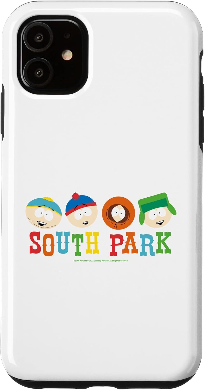 South Park Gang Heads Case for iPhone 16 Pro