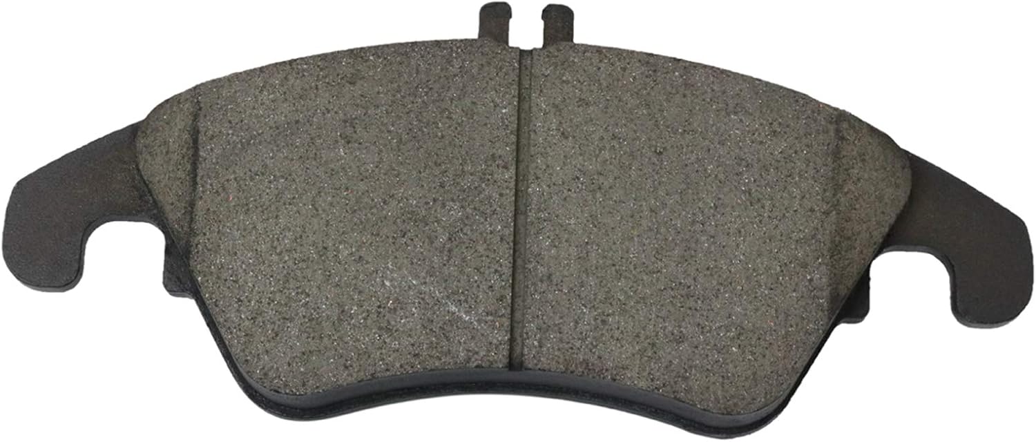 TRQ Front Brake Pad and Rotor Set Ceramic Compatible with 2013-2014 Mercedes-Benz C300 2008-2014 C350 2010-2015 E350